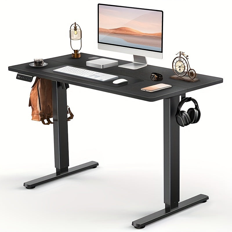 40/48/55/63 Inches Standing Desk Adjustable Height Electric Sit Stand Up Desk, Gaming Desk Ergonomic Workstation For Home Office, Cafes, Catering, Event Holding, 4 Colors