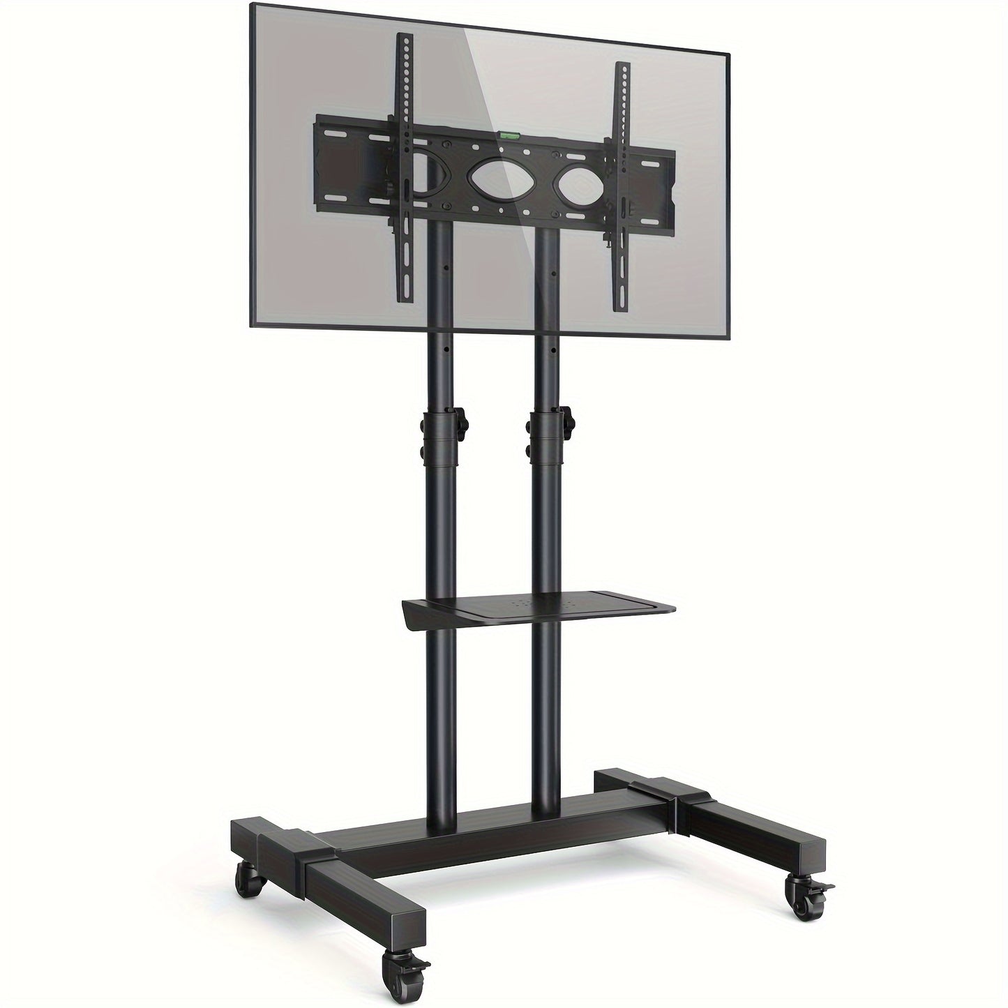 Mobile Rolling TV Cart for up to 83 inch Flat Screen/Curved TVs up to 110lbs