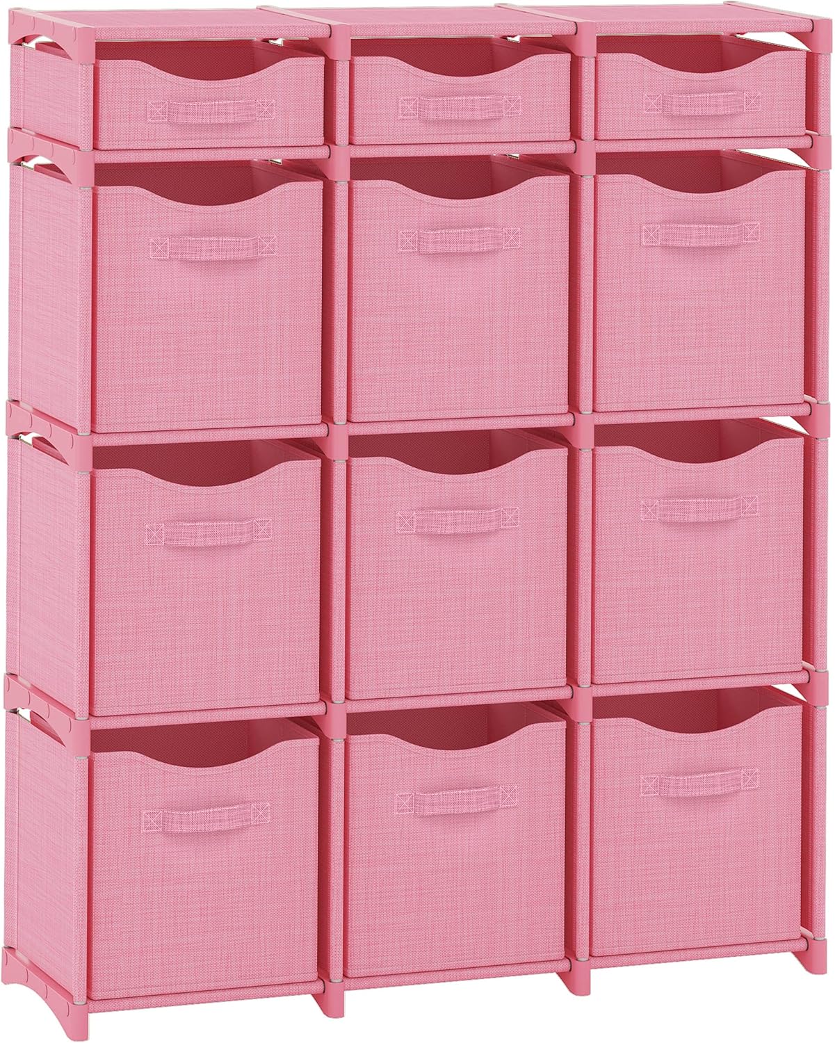 Closet Organizers And Storage | Includes All Storage Cube Bins | Easy To Assemble Closet Storage Unit With Drawers | Room Organizer For Clothes, Baby Closet Bedroom, Playroom, Dorm