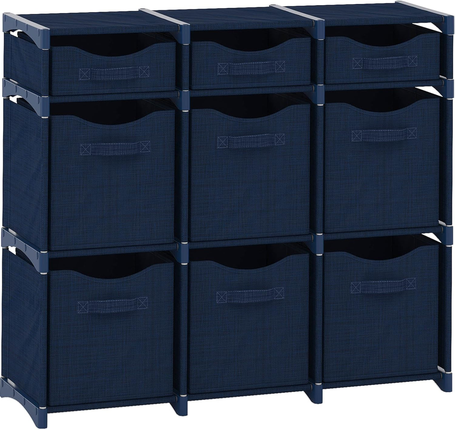 Closet Organizers And Storage | Includes All Storage Cube Bins | Easy To Assemble Closet Storage Unit With Drawers | Room Organizer For Clothes, Baby Closet Bedroom, Playroom, Dorm