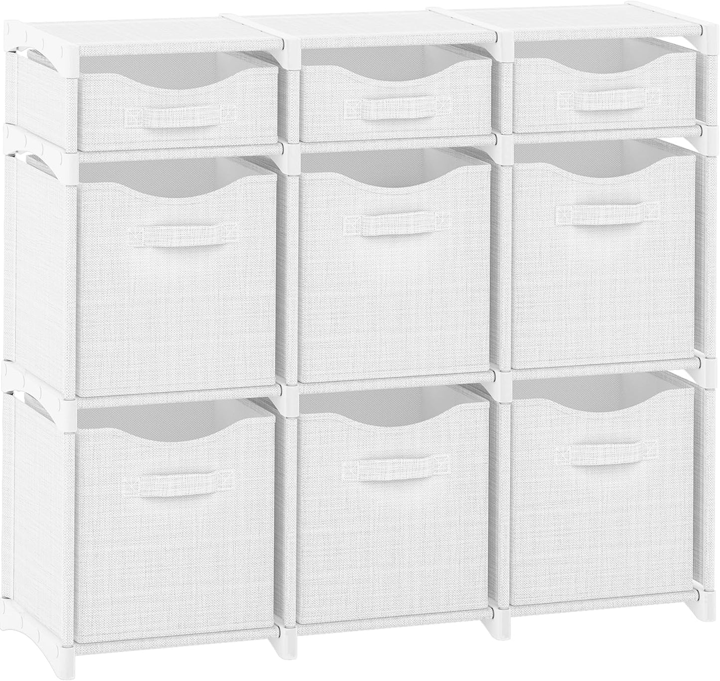 Closet Organizers And Storage | Includes All Storage Cube Bins | Easy To Assemble Closet Storage Unit With Drawers | Room Organizer For Clothes, Baby Closet Bedroom, Playroom, Dorm