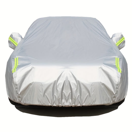 Protect your SUV/ sedan from the sun, rain, snow and UV rays with this all-purpose outdoor waterproof car cover!