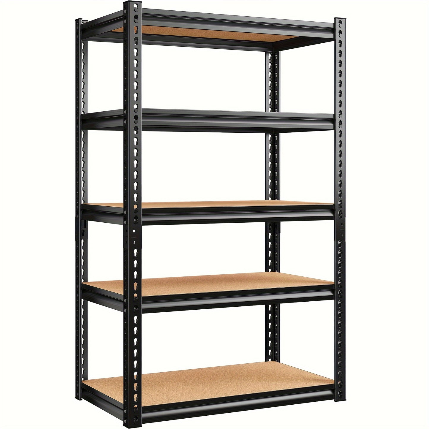 Garage Shelving 5 Tier Storage Shelves Heavy Duty Shelving Adjustable Garage Storage Shelves Metal Shelves for Storage Loads 1500LBS Metal Shelving Units and Storage for Pantry Garage